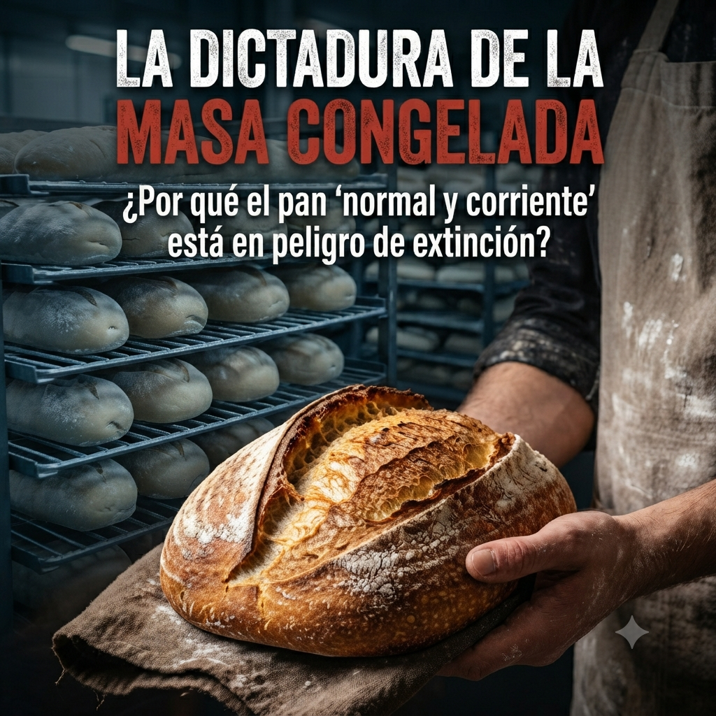 La dictadura de la masa congelada: por qué el pan "normal y corriente" está en peligro de extinción.