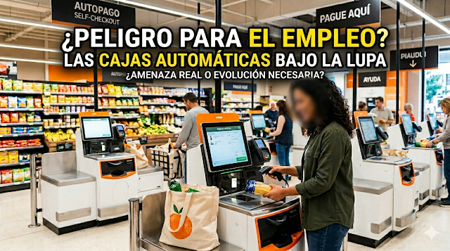 ¿Peligro para el empleo? Las cajas automáticas bajo la lupa. ¿Amenaza real, o evolución necesaria?
